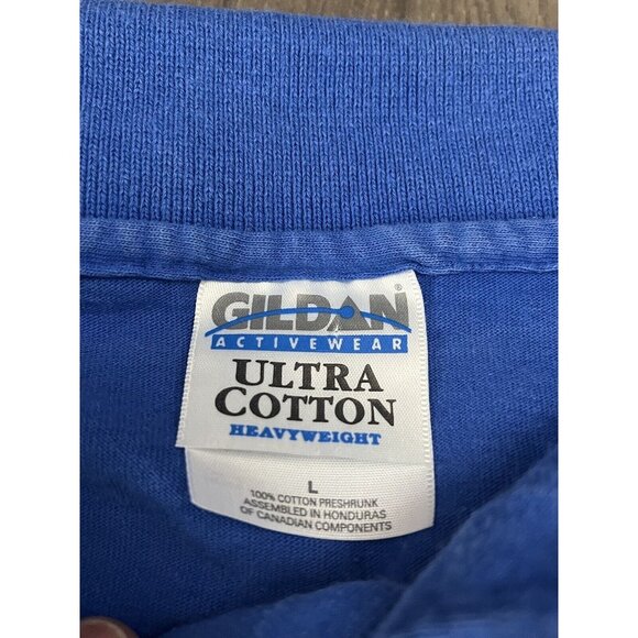 Teenie Beanie Babies 1999 Embroidered Blue Polo Shirt Size Large McDonalds - Picture 6 of 10